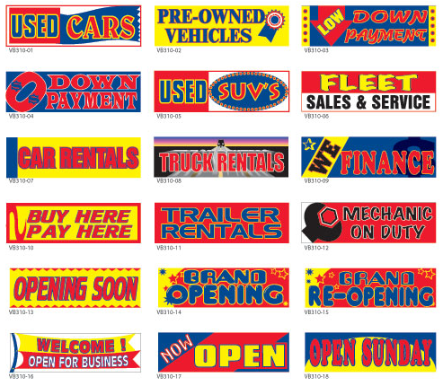 stock banners